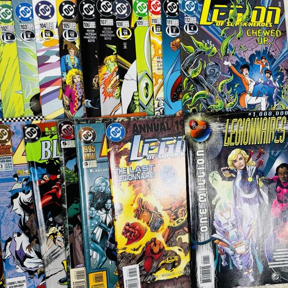 Legion of Super-Heroes 0 1-125 One Million, Annuals 1-7 Secret Files Origins 1 - Picture 10 of 11